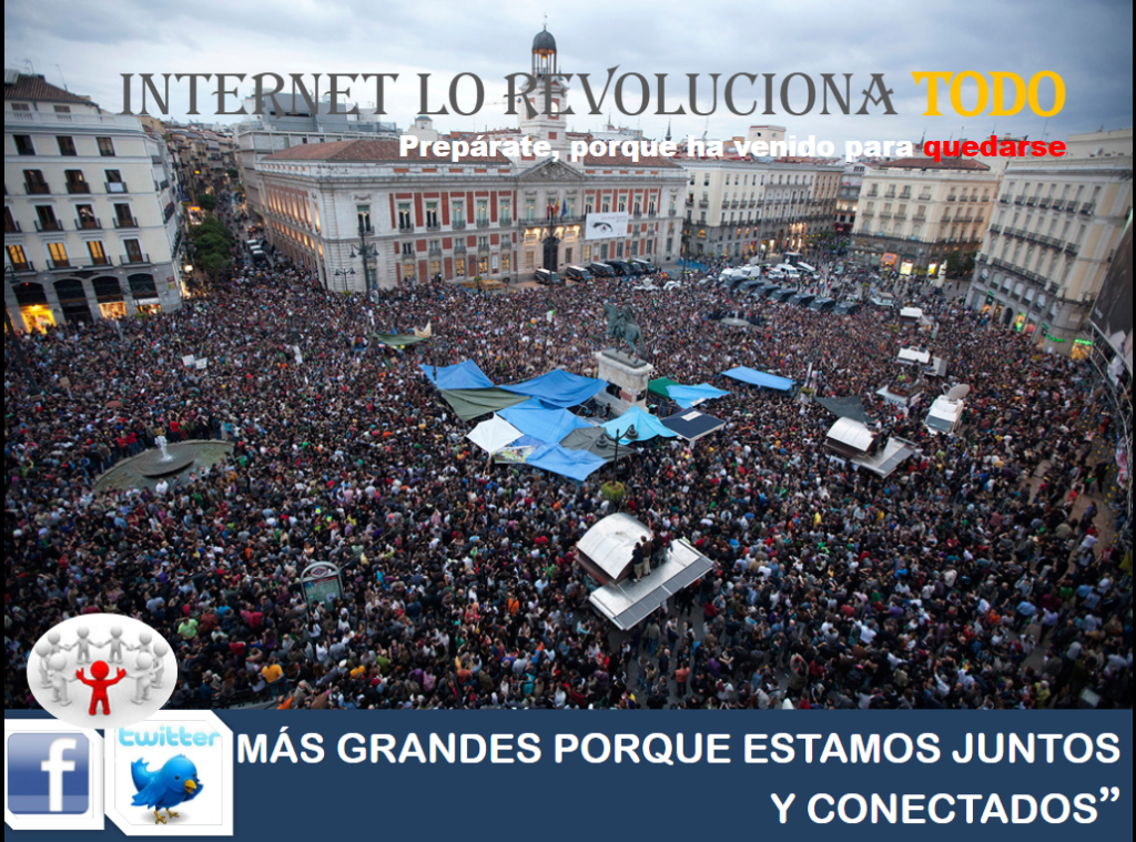 Cuando internet nos sirvió para unirnos y retratar el desencanto&nbsp;ciudadano